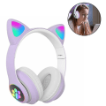 Pikkukuva 2 / 5: Langattomat kissankorvakuulokkeet, LED-valolla varustetut Bluetooth-kuulokkeet