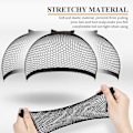 Miniatyrbild 2 av 4: Wig Caps,morgles 6pcs Mesh Net Wig Caps Weaving Hair Net