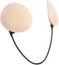 Womens Deep Push-up Frontless Bra Kit Strapless Bras Beige