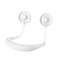 Pikkukuva 1 / 5: Generation Kannettava tuuletin, jäähdytystuuletin, handsfree-kaulatuuletin, riippuva latausmittari White