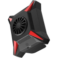 Miniatyrbild 1 av 4: Mobile Phone Cooling Stand Cooler Small Plastic Mute Smartphone Radiator Phone Cooling Fan Case For Game