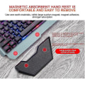 Miniatyrbild 4 av 5: Desktop Laptop Mechanical Keyboard Rgb Led Backlight Plug And Play Ergonomic Design Waterproof Gaming Keyboard Rgb Backlight White
