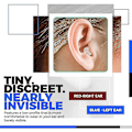 Miniatyrbild 4 av 4: Usb Rechargeable Audifonos Hearing Aid   Invisible Hearing Aids Adjust V30-pair