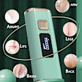 Miniatyrbillede 3 af 4: IPL Epilator LCD Permanent Pulserende Lys Enhed Professionel Kvinder Laser Epilator Ansigts Krop Kvinde Smertefri Hårfjerning Green