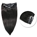Miniatyrbilde 4 av 4: 140 Stykker Clips Parykk Clips U Form Snap Clips Jern Metall Erstatning Black