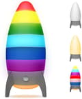 Miniatyrbild 1 av 5: Rocket Light Toys Bedside Lamp With Rgb Color-changing Motion Sensor