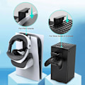 Miniatyrbild 5 av 5: Headphone Wall Mount Holder Bracket Hanger Storage Stand For Ps5 Host For Xbox Series X Headset Hook Console Gamepad Accessories