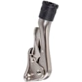 Miniatyrbilde 2 av 5: 2 stk. 10 cm sparkdørstopper, satengnikkel silver