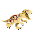 Miniatyrbillede 1 af 3: Samlede Byggeklodser Legetøj Dinosaur Verden Tyrannosaurus Børn Dyremodel Klodser Legetøj A3