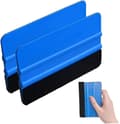 2 Pack Plastic Squeegees For Soft Vinyl Sticker Squeegee Window Tinting Tool Soft Felt Scr