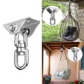 360 Hammock Chair Hanging Ceiling Mount Spring Snap Swivel Hooks Hardware Kit