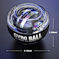 Miniatyrbild 4 av 4: Wrist Ball Self-starting Gyroscope Powerball Gyro Power Hand Ball Musc Trans with light