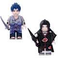 Pikkukuva 4 / 5: 8 kpl Ninja Minihahmot Set Leluja Lapsille Toimintahahmo Anime Sankarit Minihahmo Syntymäpäivälahjat Aikuisille Ja Lapsille Pojat Tytöt