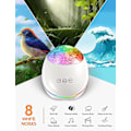 Miniatyrbillede 3 af 4: Galaxy Projektor, Skylight Ocean Wave Galaxy Lys Til Voksne Børneværelse, Stjerneprojektor Natlys Med Hvid Støj, Timer, Bluetooth Højttaler, Coo White