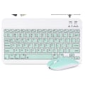 Pikkukuva 2 / 4: Pieni langaton Bluetooth-yhteensopiva näppäimistö ja hiiri, langaton näppäimistö- ja hiirisetti kotiin, toimistoon Pink-mouse 10 inch