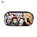 Rektangulær Polyester Anime Demon Slayer Tegneserie Actionfigur Student Penal 27