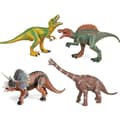 4 Pack Dinosaur Toys Set  Realistic Figures Toddler Toys For Kids 3-7