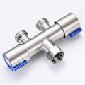 Miniatyrbild 1 av 3: 4-Point Faucet Three-Way Deflector 1-in-2 Adapter Dual-Head
