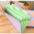 Miniatyrbild 4 av 4: 4 Pieces Document Bag, Multi-layer Document Folder, Test Paper Folder
