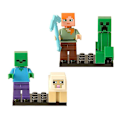 Miniatyrbillede 2 af 4: 8 stk. Figursæt Actionfigur Minifigurer Børnelegetøj Fødselsdagsfestgaver Til Voksne Og Børn Drenge Piger