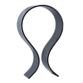 Miniatyrbild 1 av 4: Universal Curved Shape Acrylic Headset Holder Stand Table Display Rack Bracket B