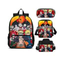 Naruto Series Backpack Four-piece School Bag Messenger Bag Lunch Bag Pencil Case