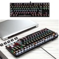 Miniatyrbild 1 av 2: Qwert 87-key Usb Wired Mechanical Keyboard High-quality Professional And Easy-to-use (black) black