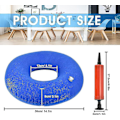 Miniatyrbild 1 av 4: 2 Pieces Inflatable Seat Cushion Orthopedic Inflatable Ring Cushion Donut Cushion With 2 P