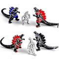Miniatyrbild 2 av 4: Godzilla 2 King Of The Monster Shin Kaiju Gigan Ghidorah 10pc Toy Figures Sets A