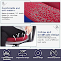 Miniatyrbild 2 av 4: 2 Pieces Inflatable Seat Cushion Orthopedic Inflatable Ring Cushion Donut Cushion With 2 P