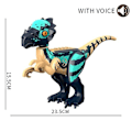 Miniatyrbild 1 av 2: Brutal Raptor Building Jurassic Blocks World Mini Dinosaur Figures Bricks Dino Toys For Children Dinosaurios F