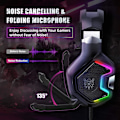 Miniatyrbild 3 av 3: Stereo Pc Gaming Headset With Noise Canceling Mic For Ps4 Ps5 Xbox Series K10 pro