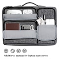 Miniatyrbilde 4 av 4: Bærbar Laptop Oppbevaringsveske Herre Mote Dokumentmappe Computer Liner Sleeve Case