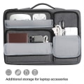 Miniatyrbillede 4 af 4: Bærbar Laptop Opbevaringstaske Herre Mode Dokumentmappe Computer Liner Sleeve Etui