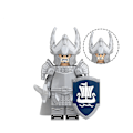 Miniatyrbild 3 av 4: Medieval Soldier Building Block Knight Guard Trumpeter Swordsman Children Assembling Building Block Toy 6pcs