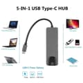 Miniatyrbillede 4 af 5: 4k 5 I 1 Usb Type C Hub Adapter Til Mac Book Pro Thunderbolt 3 Usb-c Oplader Pd