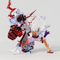 Miniatyrbillede 4 af 5: One Piece Solgud Nika Gear 5 Monkey D Luffy Battle Ver Samlerfigur Figur Model Statue 28cm no box