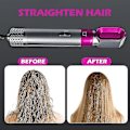Miniatyrbild 3 av 4: 5 In 1 Hair Electric Hair Styler Hair Dryers Curler Straighteners Blow Dryer Brush Dry Set Black US