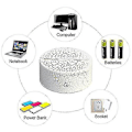 Miniatyrbild 2 av 4: 3D Illusion Lamp 7 Colors Optical Change Touch Light USB and Remote Control Art Deco Make A Romantic
