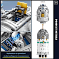 Miniatyrbillede 3 af 5: Erospace Rumstation Byggeklodser Model