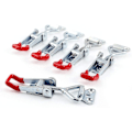 Miniatyrbild 3 av 3: 4 Pcs Metal Toggle Latch Retention Capacity, Adjustable Carpenter Clamps Compatible With Fastening And Tightening