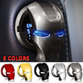 Miniatyrbild 2 av 5: 3d Car Engine Ignition Start Stop Push Button Switch Replacement Start Stop Trim Protection Ring Cover Auto Decorative Accessories Matte Silver