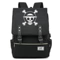 Miniatyrbild 1 av 4: One Piece Luffy White Beard Luo Junior Student Schoolbag USB Color-5