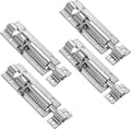 4 Pack Door Security Slide Latch Lock Barrel Bolt Latch Slide Door Bolt Stainless Steel  Gift