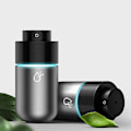 Miniatyrbild 4 av 4: Car Aromas Diffuser Usb Car Humidifier Spray Car Air Purifier Eliminates Odor Led Lights White
