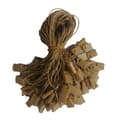 Miniatyrbild 2 av 4: 100pcs Nylon String Hang Tag Fasteners Gold 100 pcs