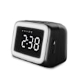 Miniatyrbild 1 av 4: Bt511 Wireless Bluetooth-compatible 5.0 Speaker Music Player Alarm Clock Makeup Mirror Black