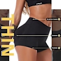 Miniatyrbilde 4 av 4: Rumpe Løfter Truser Hofteforsterker Shapewear Magekontroll Kropp S BLACK M