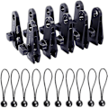 Miniatyrbild 1 av 5: 10pack Heavy Duty Reusable Tarp Clips - Use With Canopy Tent
