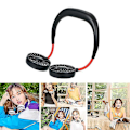 Pikkukuva 4 / 5: Generation Kannettava tuuletin, jäähdytystuuletin, handsfree-kaulatuuletin, riippuva latausmittari White